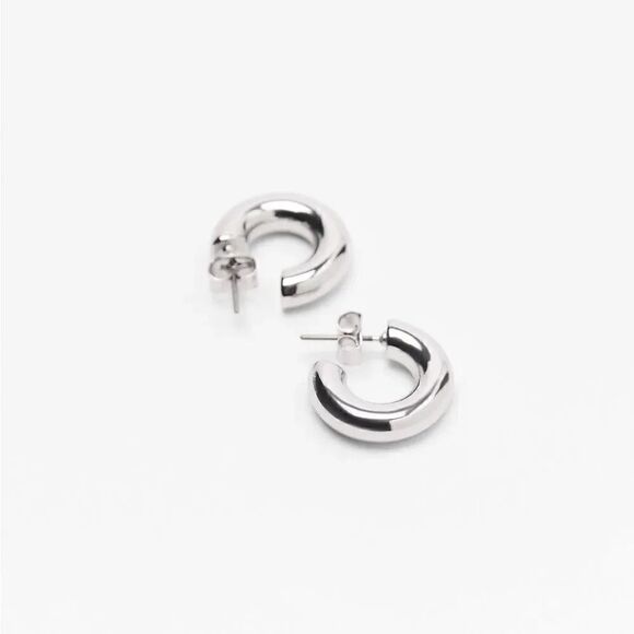 ZARA PACK OF HOOP EARRINGS - Picture 6 of 6